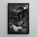 Hero and Leander - Ferdinand Keller — framed artwork on a wall