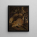 Natuurlijke jacht stilleven - Ferdinand Keller — ingelijst kunstwerk aan de muur