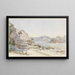 Baai van de zee bij Rio de Janeiro - Ferdinand Keller — ingelijst kunstwerk aan de muur