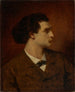 Portret van Anselm Feuerbach - Ferdinand Keller — weergave van het kunstwerk