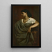 Portrait de Nanna Risi - Ferdinand Keller — ingelijst kunstwerk aan de muur