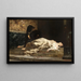 Séléné - Ferdinand Keller — ingelijst kunstwerk aan de muur