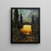 Landschap in Arcadische stijl - Ferdinand Knab — ingelijst kunstwerk aan de muur