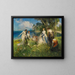 Europa op de stier - Ferdinand Leeke — ingelijst kunstwerk aan de muur