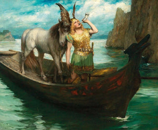 Ferdinand Leeke - Richard Wagner Gtterdmmerung Act I Siegfrieds Rhine Journey.webp