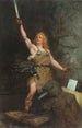 Siegfried à la forge - Ferdinand Leeke — weergave van het kunstwerk