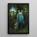 Nymphe des bois en herder - Ferdinand Leeke — ingelijst kunstwerk aan de muur