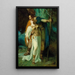 L'Adieu de Wotan à Brünhilde - Ferdinand Leeke — ingelijst kunstwerk aan de muur