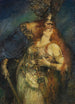 L'Adieu de Wotan - Ferdinand Leeke — weergave van het kunstwerk