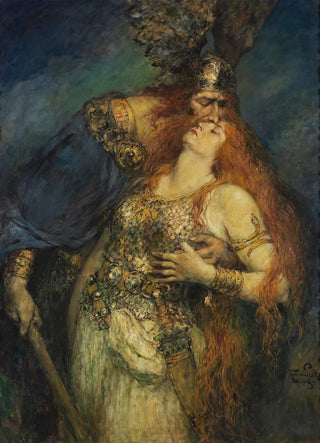 Ferdinand Leeke - Wotans farewell.webp