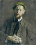 Self-portrait Painting - Ferdinand Matthias Zerlacher — artwork view