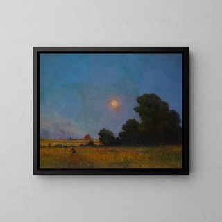 Ferdinand du Puigaudeau - Champs fleuris  laube.webp