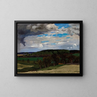 Ferdynand Ruszczyc - Landscape with Clouds.webp