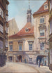 Vienne I Schnlaterngasse Painting - Feri Schwarz — artwork view