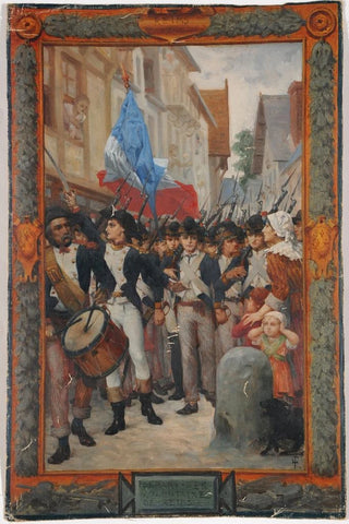Fernand Lematte - Dpart des volontaires de Reims.webp