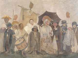 La Vachalcade - Fernand Pelez — weergave van het kunstwerk