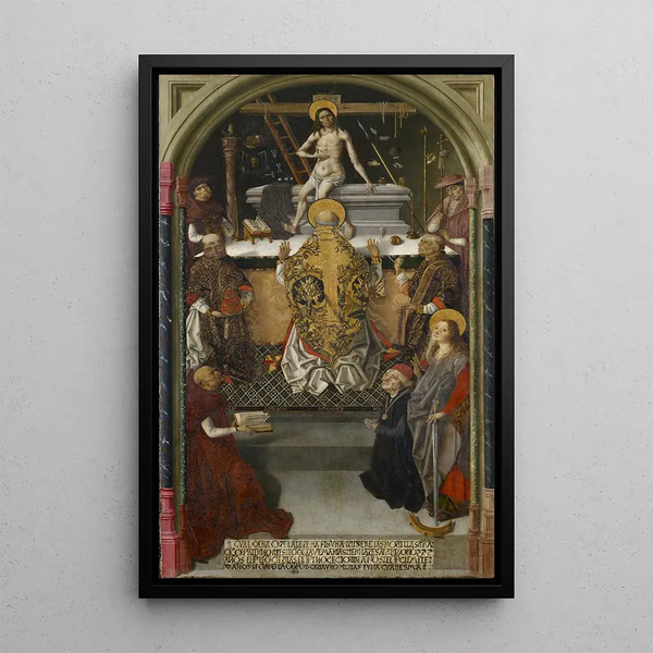 Fernando Gallego - Mass of Saint Gregory with a Donor.webp
