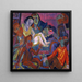 Celebration in the Workshop - Hermann Scherer — framed artwork on a wall