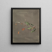 Liseron - Fidelia Bridges — framed artwork on a wall