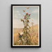 Chardon - Fidelia Bridges — framed artwork on a wall