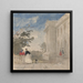 Figures sur une terrasse - Alfred Elmore — framed artwork on a wall