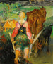 Labour - Filipp Malyavin — weergave van het kunstwerk