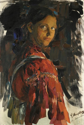 Filipp Malyavin - Russian Beauty.webp