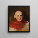 Portret van kardinaal Ercole Consalvi - Filippo Agricola — ingelijst kunstwerk aan de muur