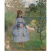 Reproductie van het schilderij Meis met een hond - Claude Monet
