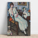 Reproductie van het schilderij Meis in wit - Samuel John Peploe