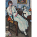 Reproductie van het schilderij Meis in wit - Samuel John Peploe