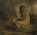 Indiaas meisje - George Morland — weergave van het kunstwerk