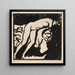 Naakte meisje - Ernst Ludwig Kirchner — ingelijst kunstwerk aan de muur