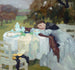 Einde van de herfst - Leo Putz — weergave van het kunstwerk