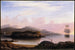 Op de open zee bij het eiland Mount Desert - Fitz Henry Lane — weergave van het kunstwerk