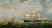 L'État doré dat de haven van New York binnenvaart - Fitz Henry Lane — weergave van het kunstwerk