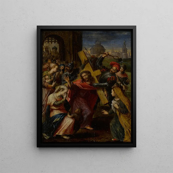 Flemish School - Christ on the Road to Calvary.webp