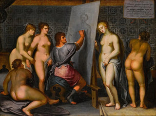 Flemish School - Zeuxis painting Helen.webp