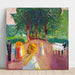 Reproductie van het schilderij Flirt dans le parc - Edvard Munch