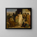 L'onction de David par Samuel - Félix-Joseph Barrias — ingelijst kunstwerk aan de muur