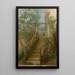 L'escalier - Félix Bracquemond — ingelijst kunstwerk aan de muur