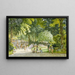 Square de la Mairie du XIVe Arrondissement le Communiqué de 15 Heures - Félix Brard — framed artwork on a wall