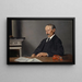 De Oude conciërge - Félix Vallotton — ingelijst kunstwerk aan de muur