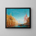 Aqua alta - Félix Ziem — ingelijst kunstwerk aan de muur