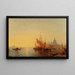 Bacino di San Marco - Félix Ziem — ingelijst kunstwerk aan de muur