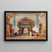 Bazar Constantinopel - Félix Ziem — ingelijst kunstwerk aan de muur
