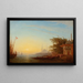 Caïques devant Sainte-Sophie - Félix Ziem — ingelijst kunstwerk aan de muur