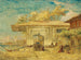 Constantinople schilderij, het kiosk van de janitsaren - Félix Ziem — weergave van het kunstwerk