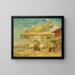 Constantinople schilderij, het kiosk van de janitsaren - Félix Ziem — ingelijst kunstwerk aan de muur