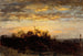 Zonsondergang (Conflictopstelling) - Félix Ziem — weergave van het kunstwerk